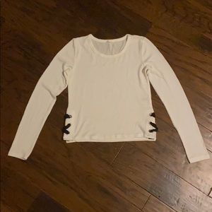 white long sleeve